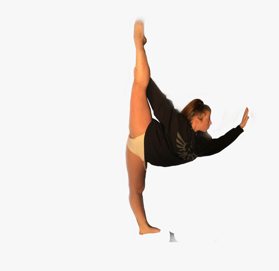 Gymnastics Clipart Acro - Stretching, Transparent Clipart