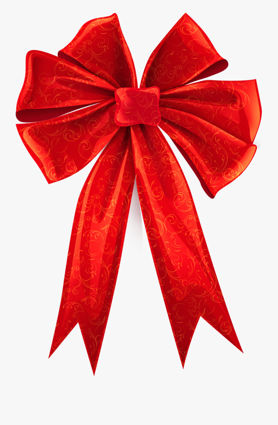 Pin By Masrya Hamza - Christmas Red Bow Transparent, Transparent Clipart