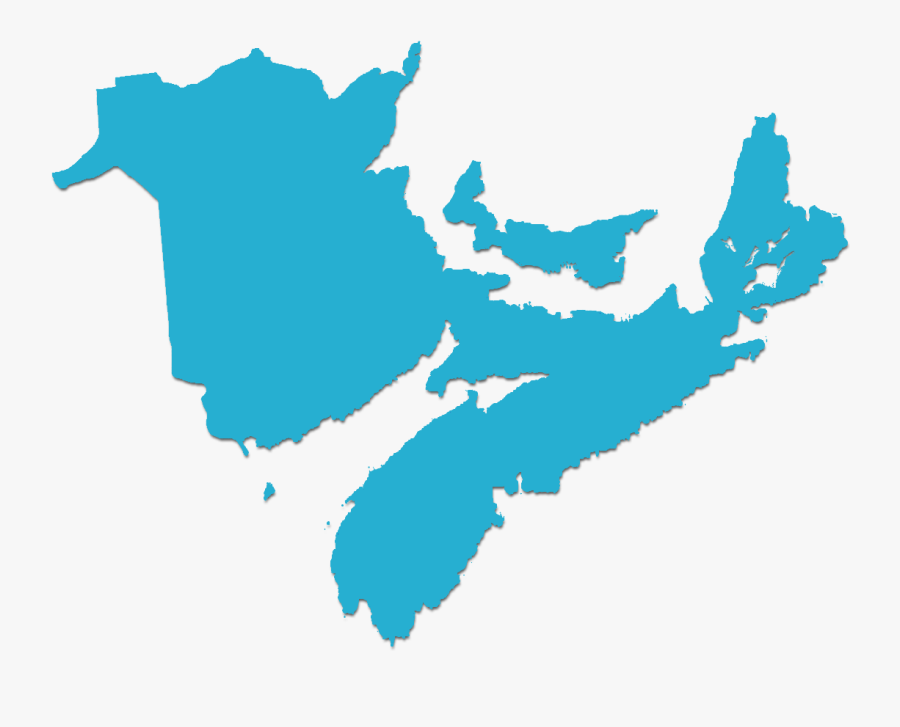 District Prayer Network - Maritimes Map, Transparent Clipart