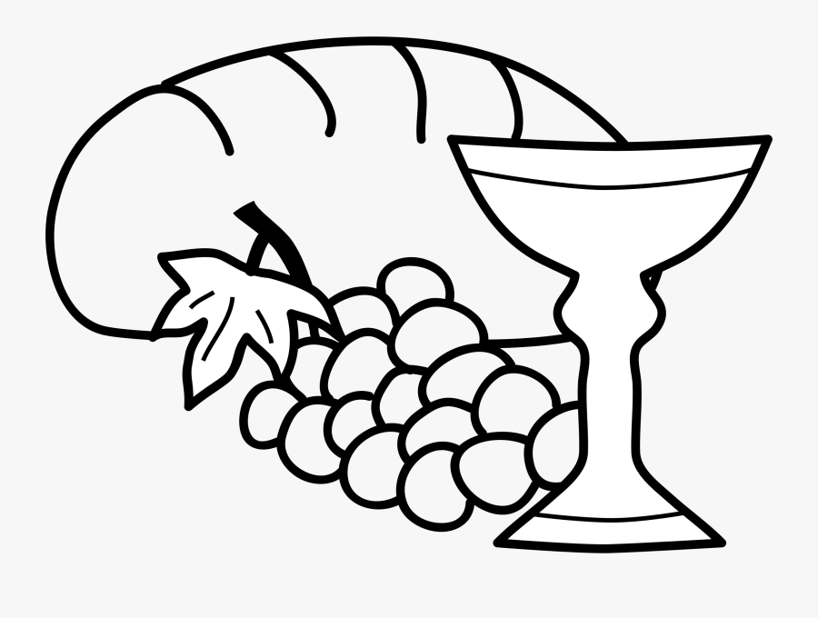Wine Clip Bread - Bread And Wine Clipart, Transparent Clipart