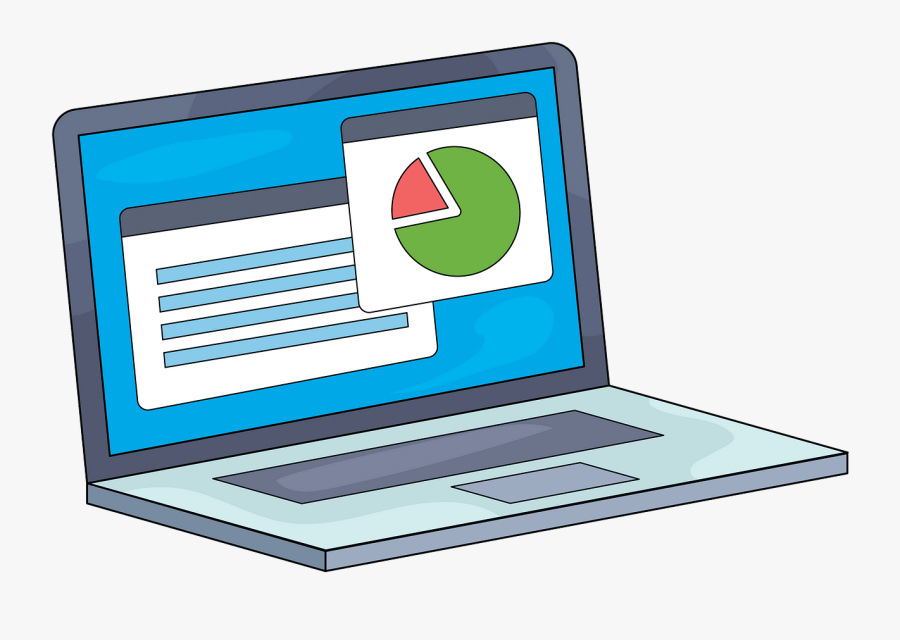 Netbook, Transparent Clipart