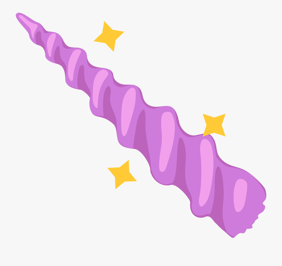 Unicorn Horn Clip Art - Unicorn Horn Transparent Background, Transparent Clipart