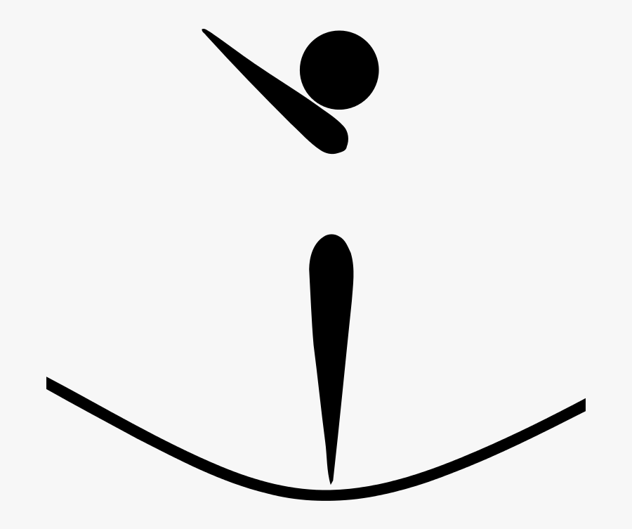 Free Vector Olympic Sports Pictograms Olympic Sports - Olympic Trampoline Logo, Transparent Clipart