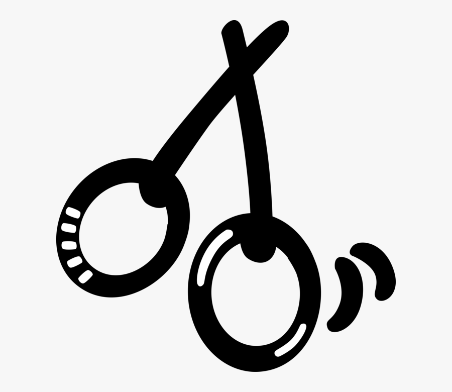 Vector Illustration Of Gymnasts Compete In Gymnastics, Transparent Clipart