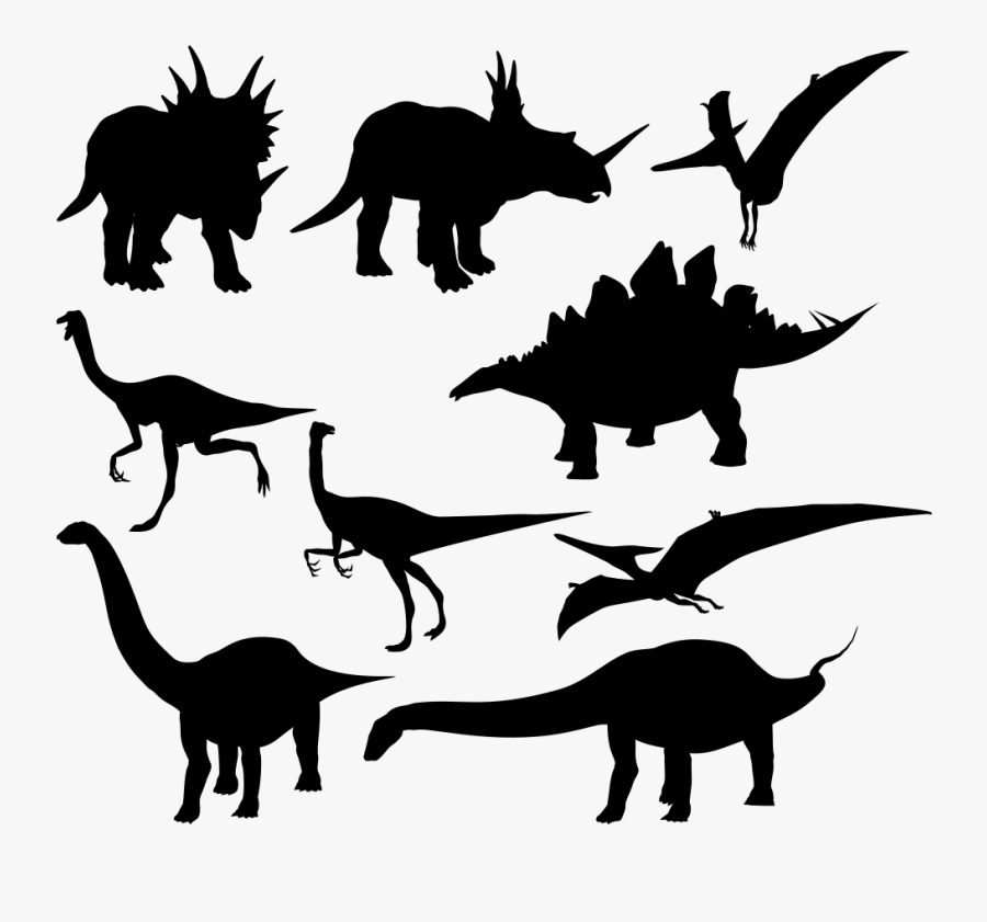 Printable Dinosaur Silhouette
