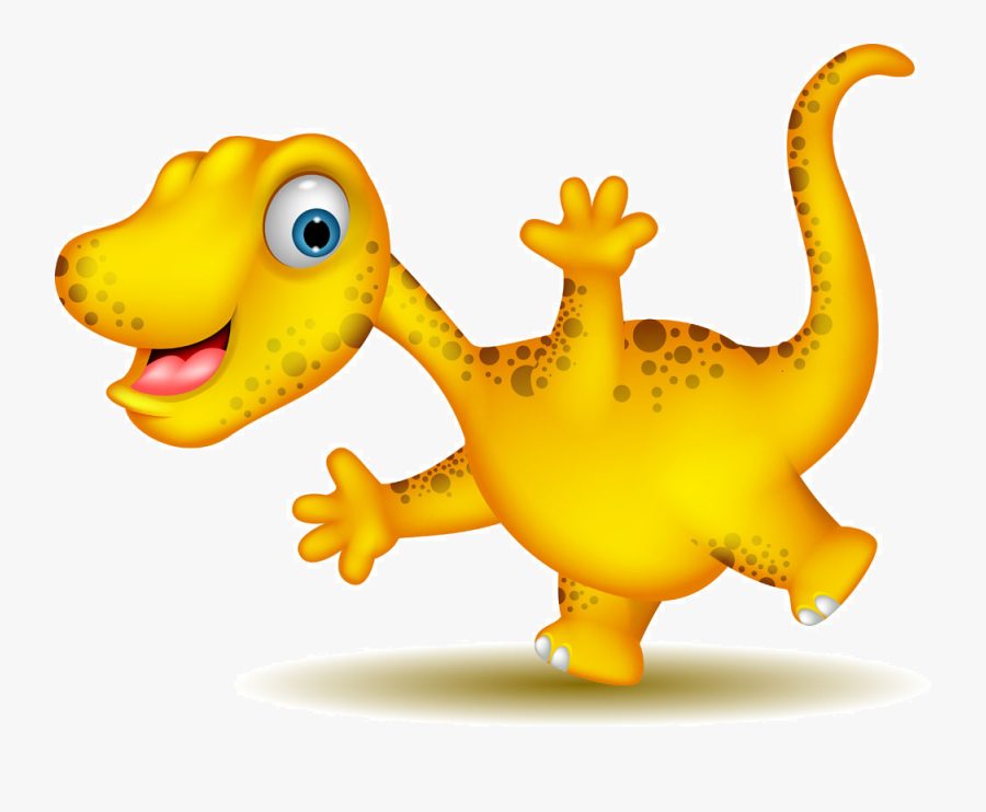 Dinosaur Cartoon Clip Art - Imagenes De Dinosaurio De Caricatura, Transparent Clipart