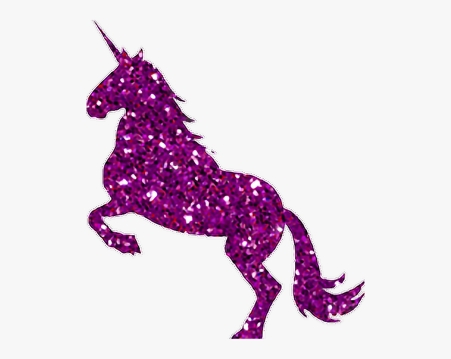 Unicorn Clipart Glitter - Glitter Unicorn Transparent Background, Transparent Clipart