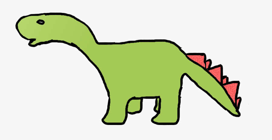 Collection Of Free Drawing Kids Dinosaur Download On - Lesothosaurus, Transparent Clipart