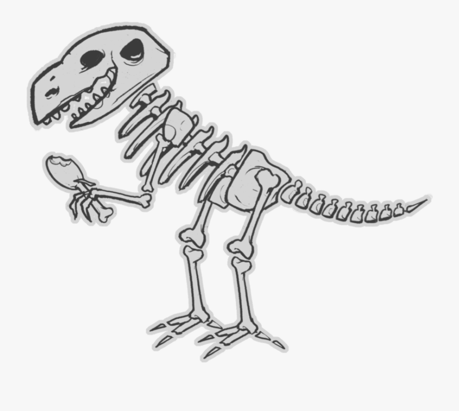 Bones Clip Art Guru - Dinosaur Bones Vector Png, Transparent Clipart