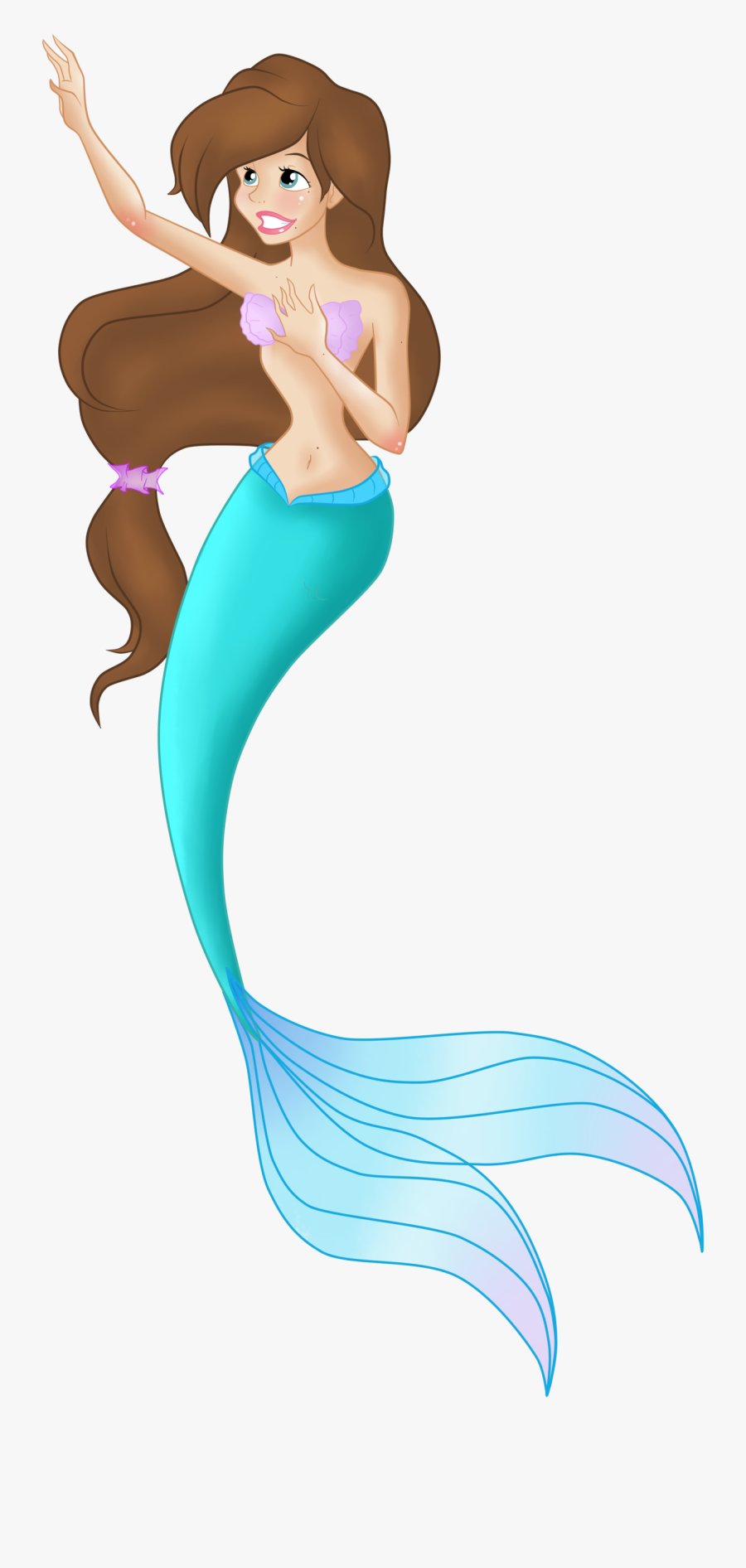 Transparent Background Png Mermaid, Transparent Clipart