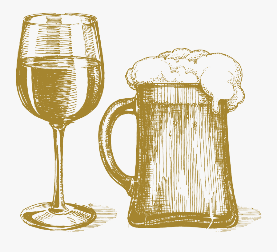 Clipart Beer Beer Wine - Beer And Wine Clipart, Transparent Clipart