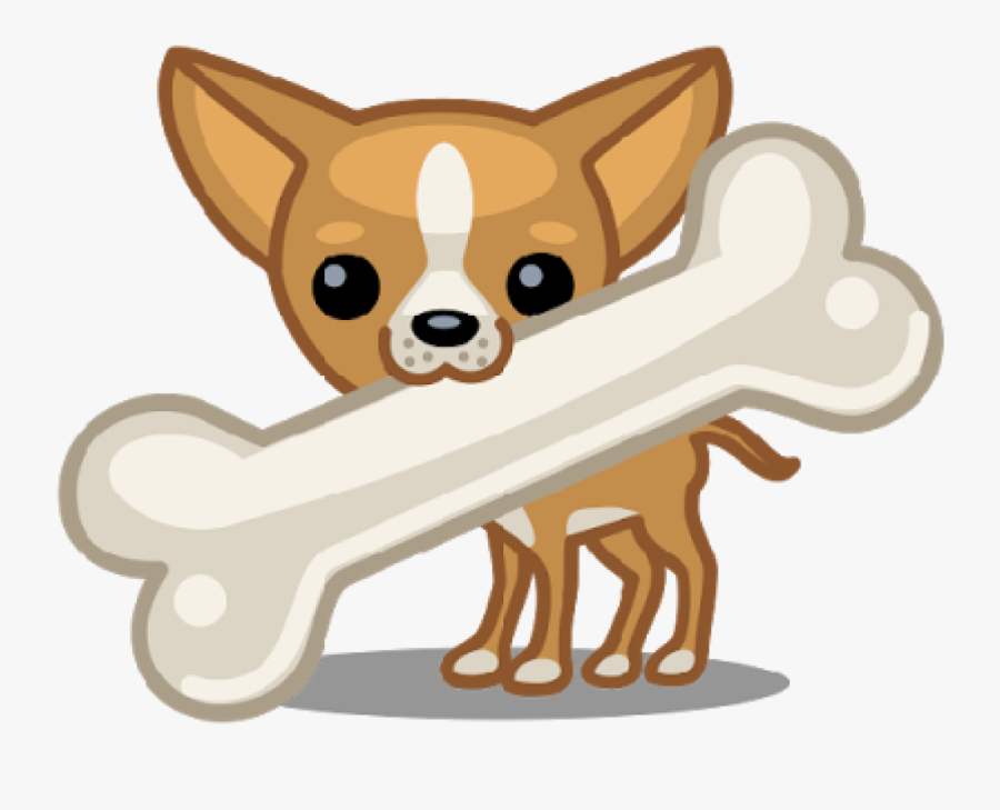 Transparent Bone Clip Art - Chihuahua Icon, Transparent Clipart