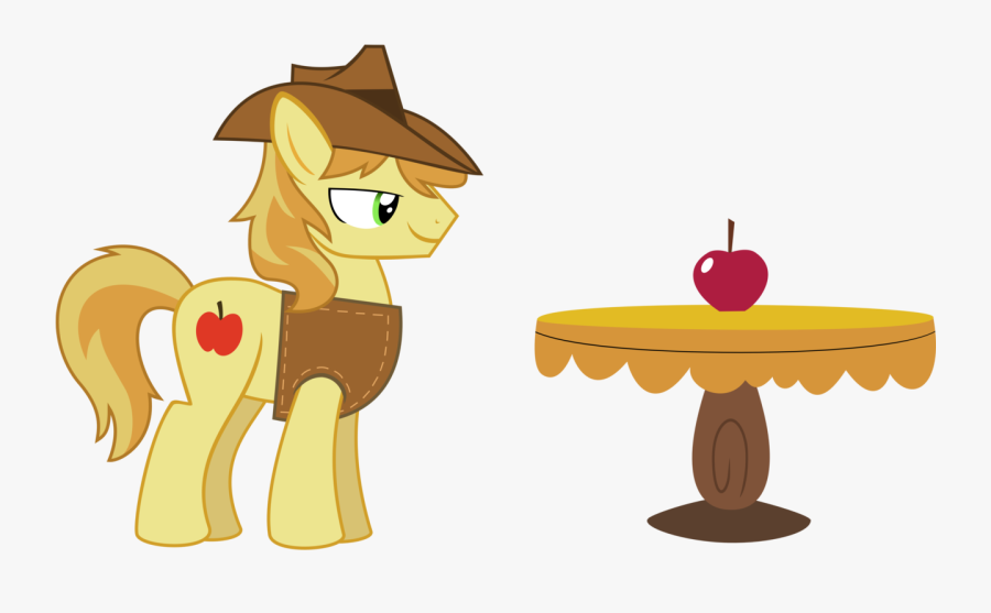 Lman225, Braeburn, Food, Safe, Simple Image Transparent - My Little Pony Braeburn, Transparent Clipart