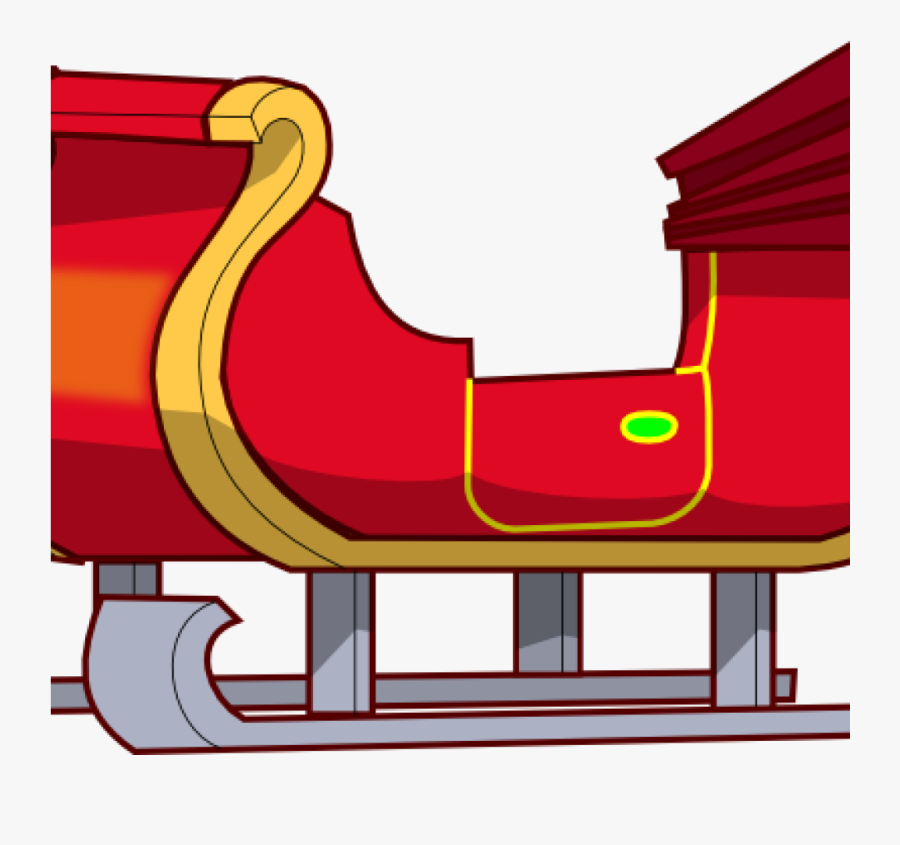 Sleigh Clipart Sleigh Clip Art At Clker Vector Clip - Sleigh Clipart Transparent Background, Transparent Clipart