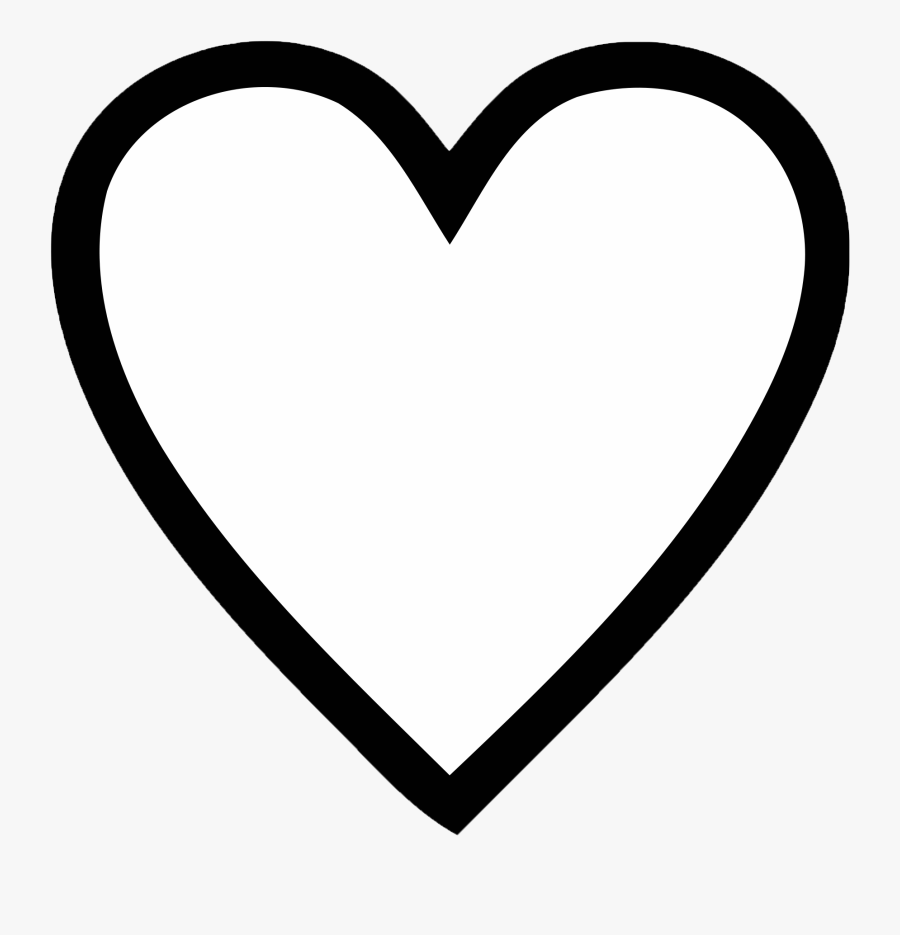 Drawing Hearts - Clipart Best - Black Transparent Heart Png, Transparent Clipart