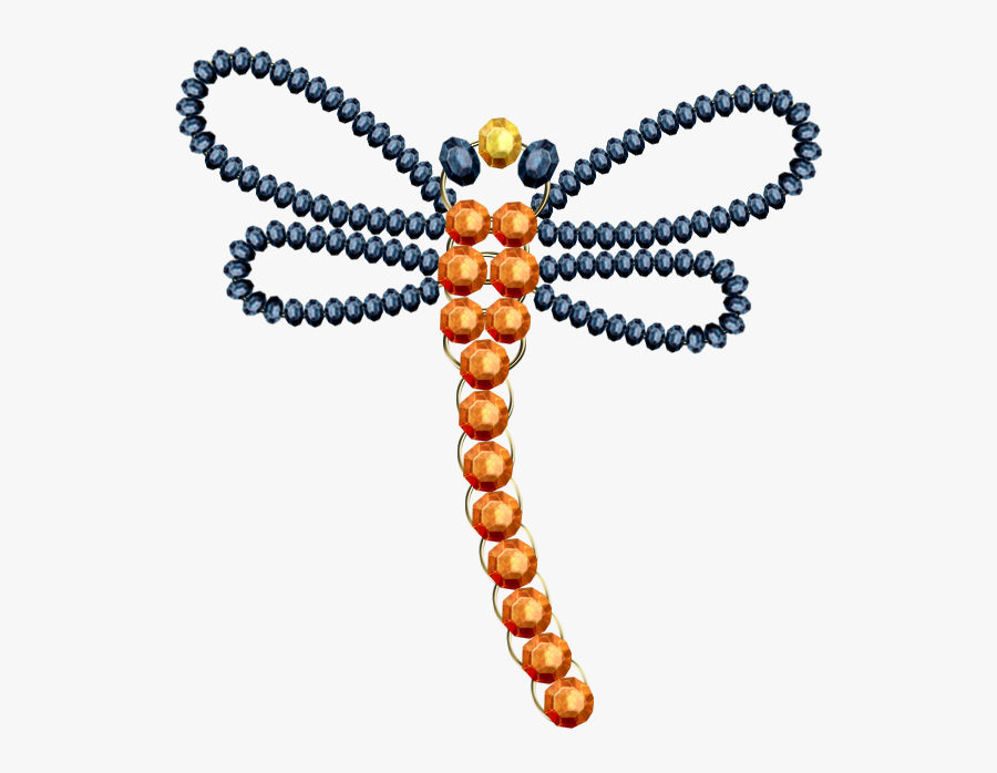 Bead Body Piercing Jewellery Dragonfly Free Download - Bead, Transparent Clipart