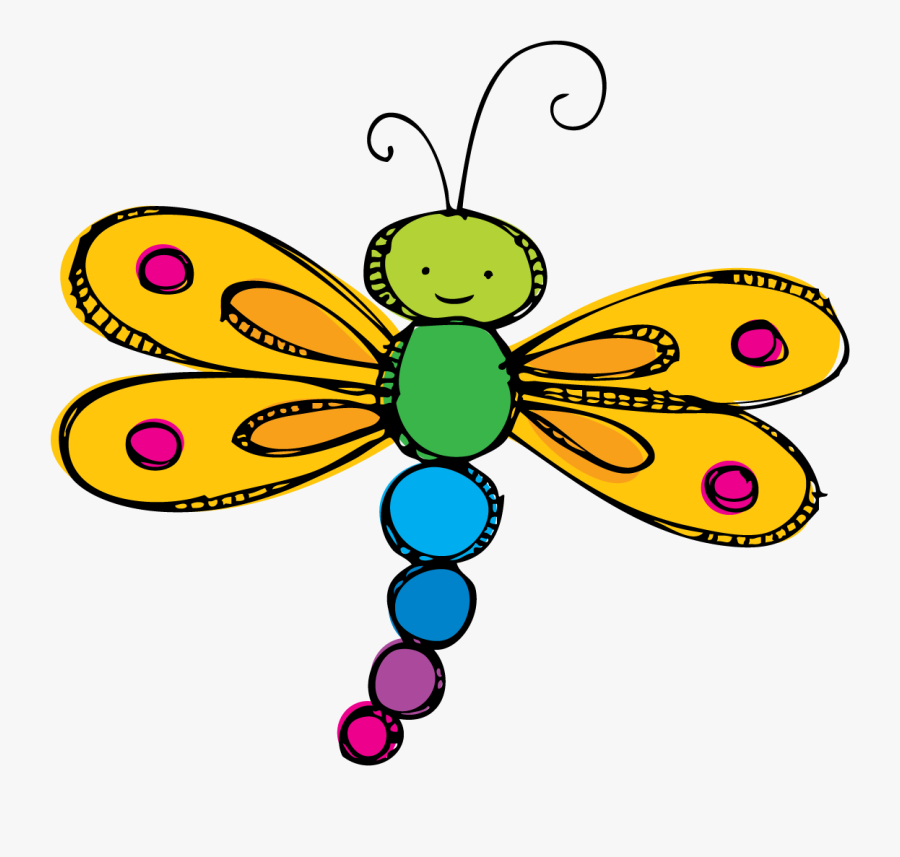 Transparent Dragonfly Clipart - Dragonfly Clipart For Kids, Transparent Clipart