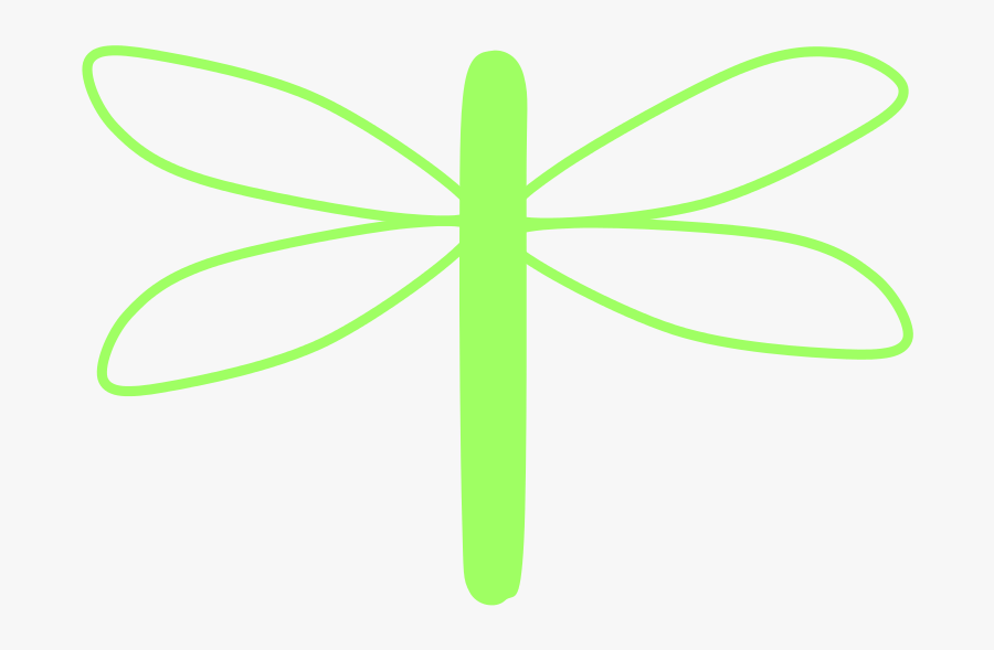 Green Dragonfly Clipart, Transparent Clipart