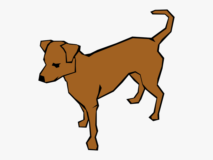 Pet Clipart Dog Bone - Outline Of Dog Animals, Transparent Clipart
