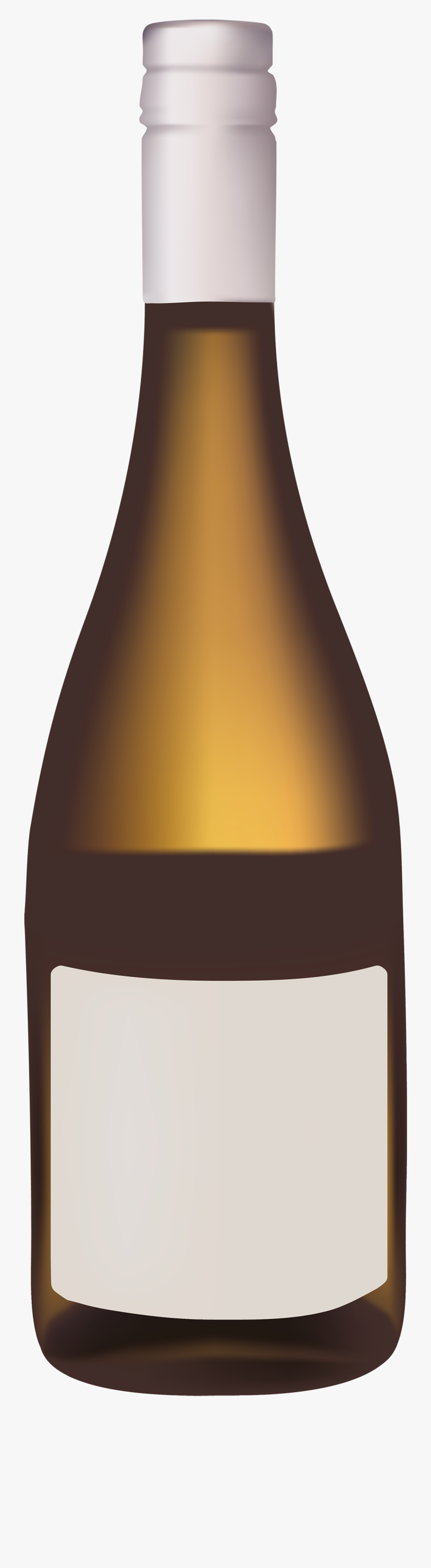 Wine Clipart Gold - Wine Bottle Clipart Png, Transparent Clipart