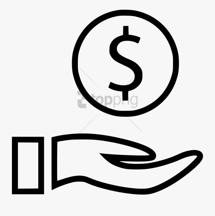Hand With Dollar Sign Png Image With Transparent Background - Hand With Dollar Sign, Transparent Clipart