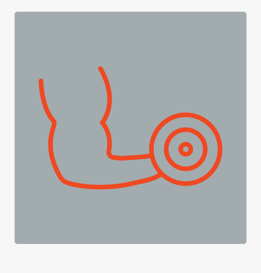 Gymnastics Clipart Muscular Endurance - Circle, Transparent Clipart