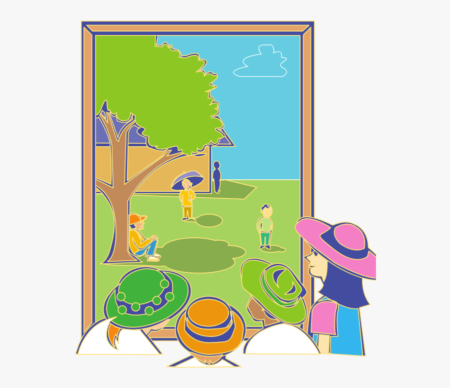 Kids Looking Out Window - Looking Out The Window Clipart, Transparent Clipart