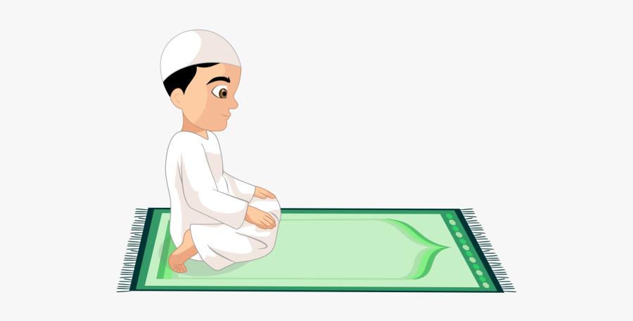 Banner Transparent Download Muslim Salah Steps - Muslim Pray Clipart, Transparent Clipart