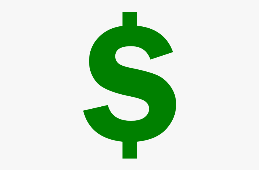 Dollar Sign - Free Image Of Dollar Sign, Transparent Clipart