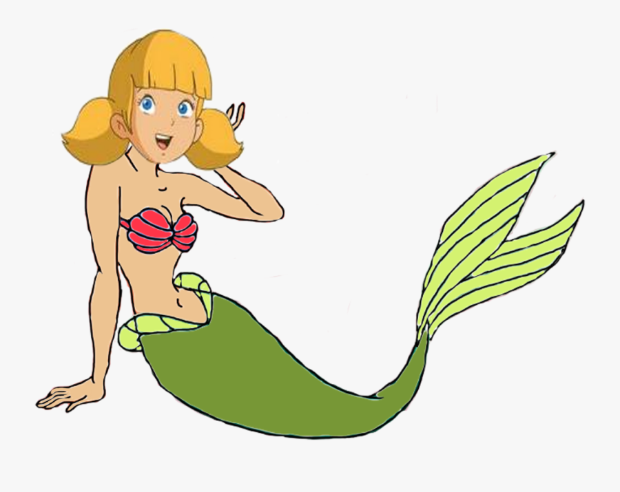Clipart Mom Mermaid - Los Simpson Miss Springfield, Transparent Clipart