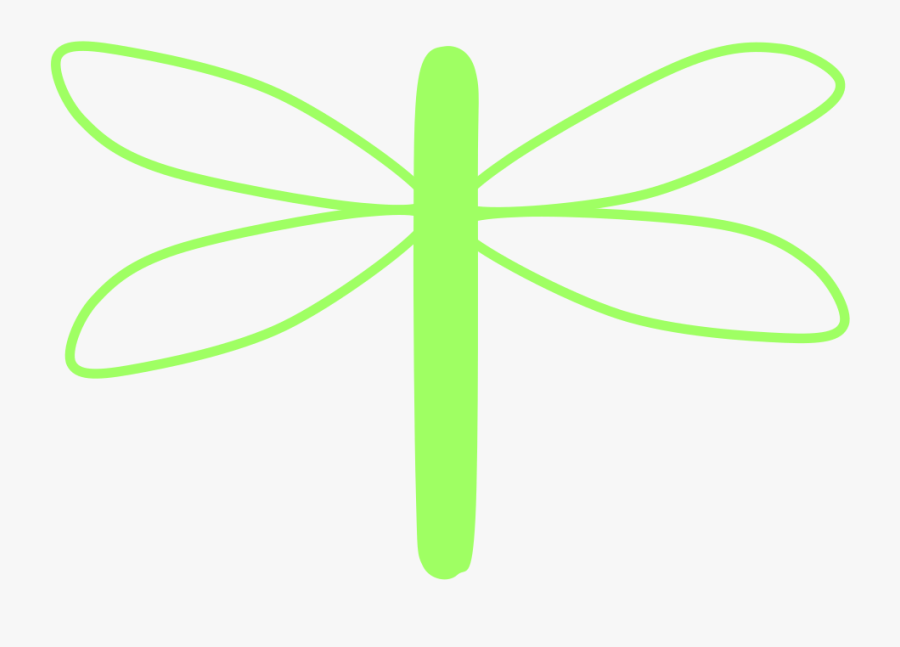 Green Dragonfly - Dragonfly, Transparent Clipart