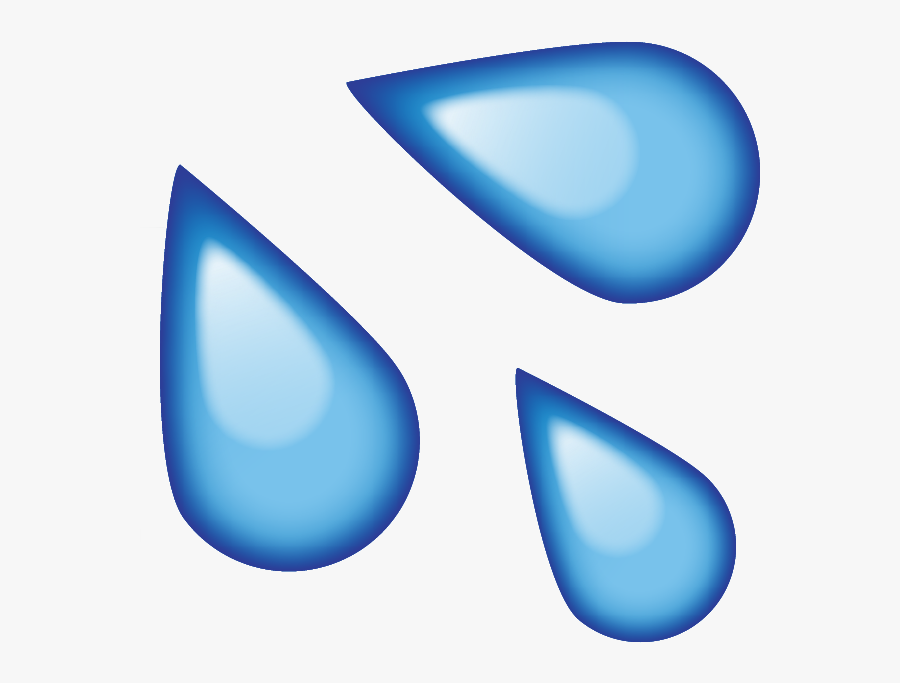 Transparent Water Clip Art - Water Emoji Png , Free Transparent Clipart - C...