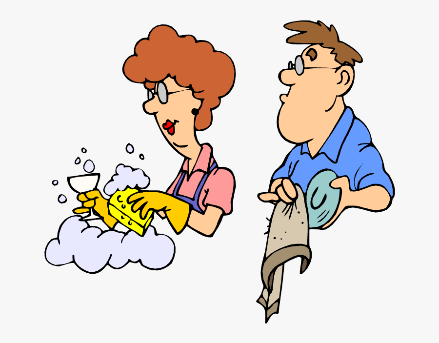 Free Kitchen Clipart - Clipart People Doing Chores, Transparent Clipart