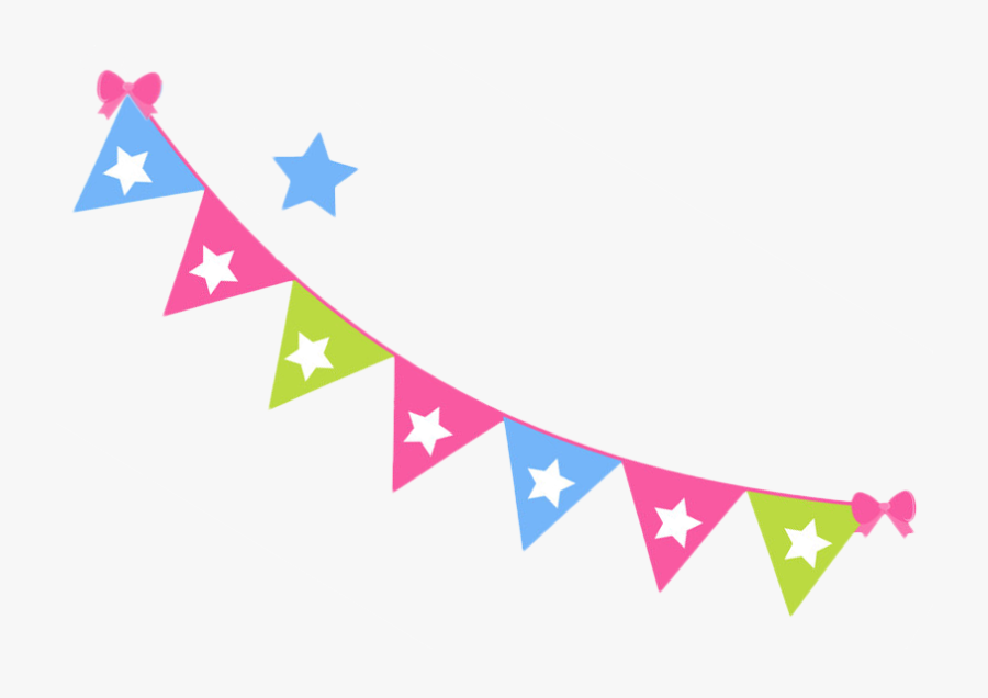 Clip Transparent Kids Gymnastics Clipart - Star Bunting Clipart, Transparent Clipart