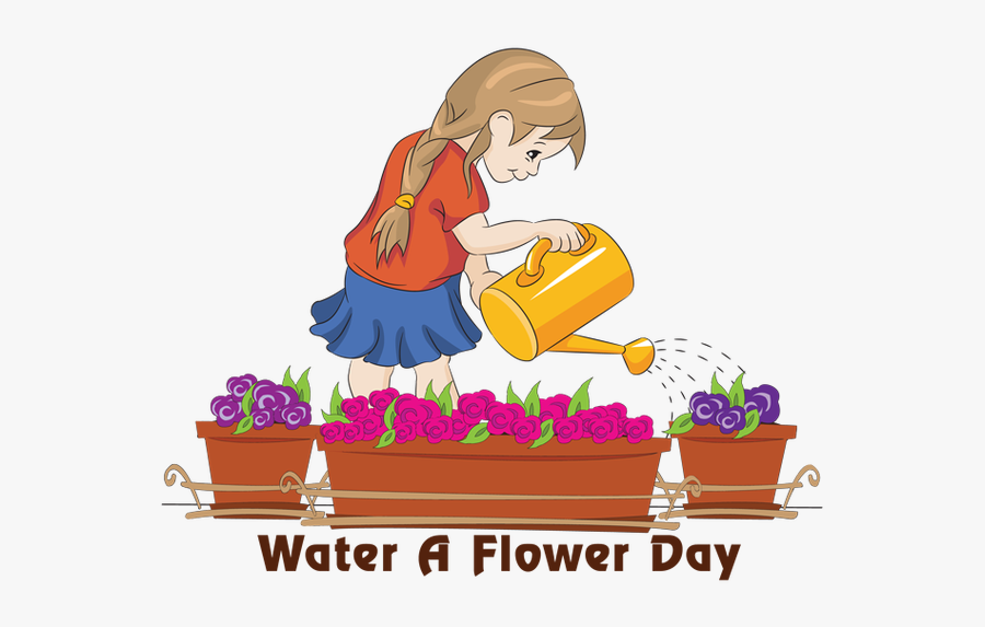 Thumb Image - Water A Flower Clipart, Transparent Clipart