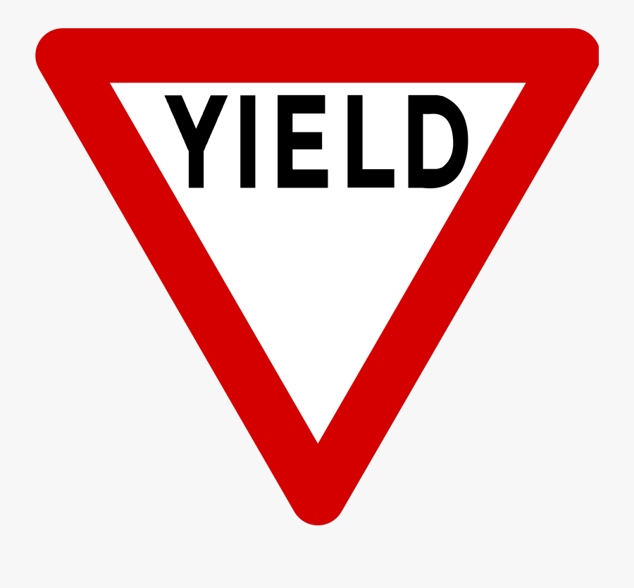 Transparent Dollar Sign - Yield Sign Clipart, Transparent Clipart