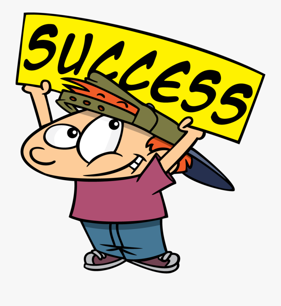 Student Success Map For College Freshmen - Successful Child Cartoon, Transparent Clipart