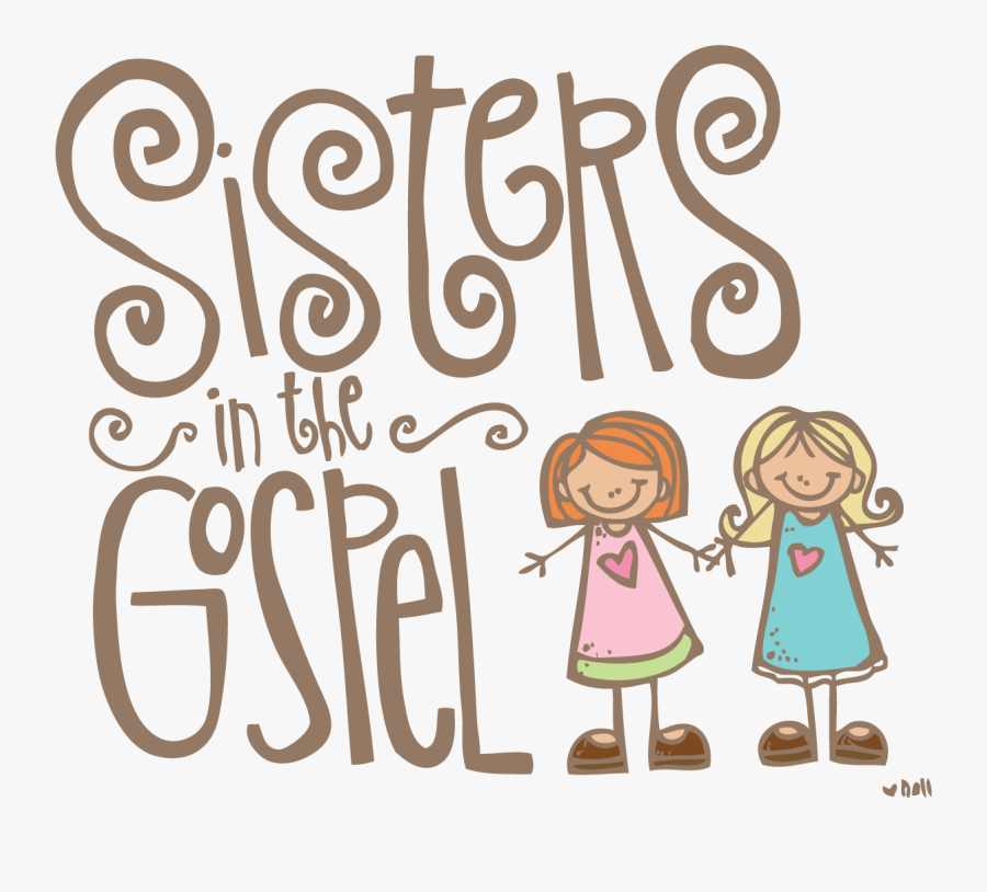 Sisters In The Gospel Clipart, Transparent Clipart
