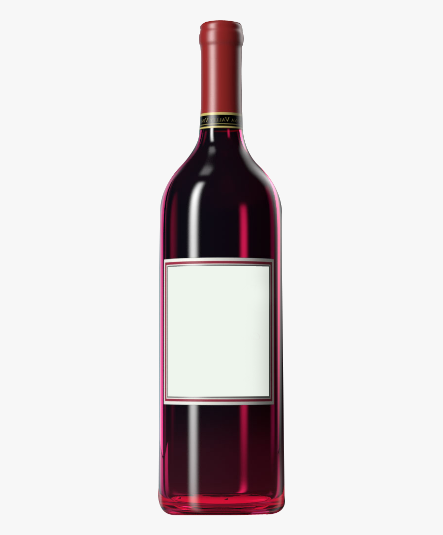 Transparent Background Wine Bottle Clipart, Transparent Clipart