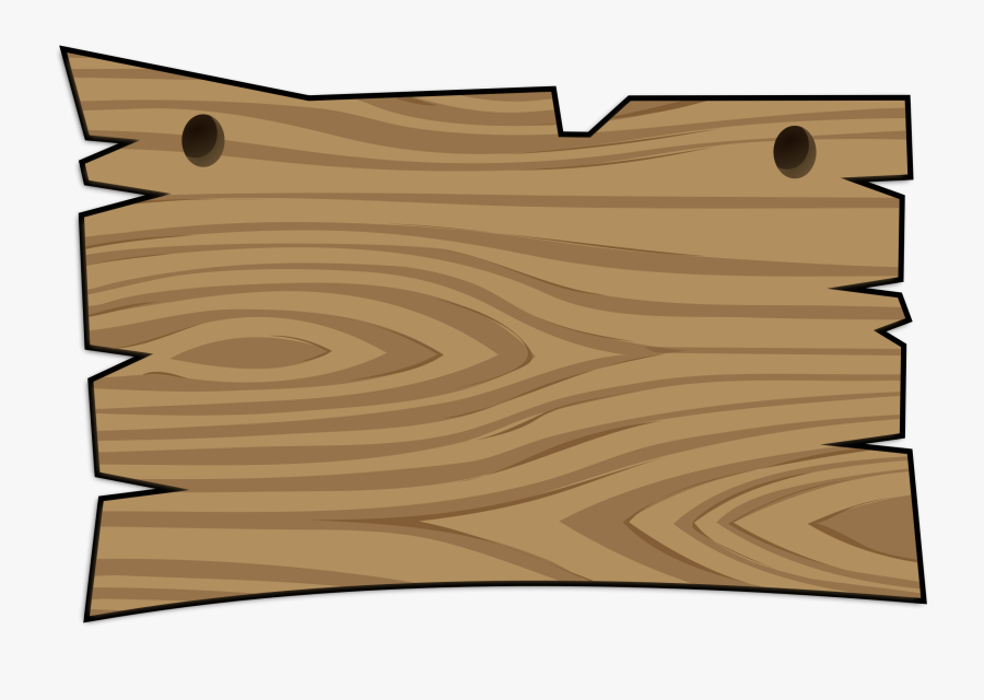 Plaque Clipart Blank Welcome Sign - Transparent Wood Clipart, Transparent Clipart