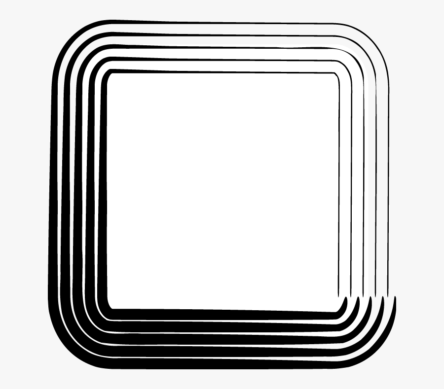 Window Clipart Black And White - Star Wars Frame Png, Transparent Clipart