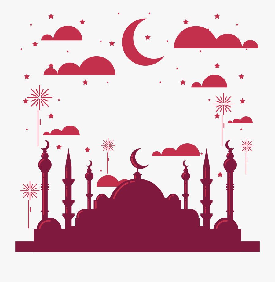 Surabaya Church Islamic Year Festivals Red Wine Clipart - Islamic New Year Png, Transparent Clipart