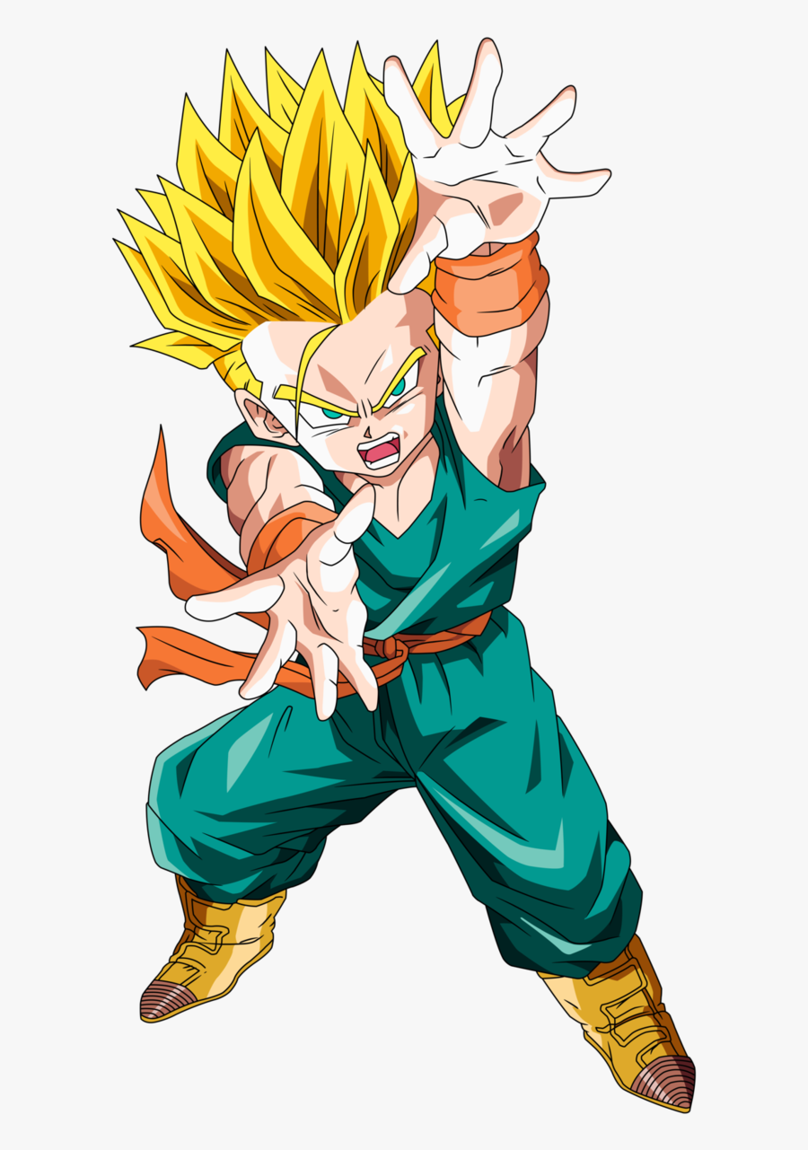 Trunks Ssj Kid - Kid Trunks Dbz, Transparent Clipart