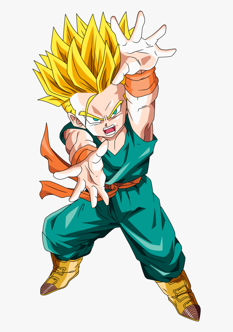 Trunks Ssj Kid Kid Trunks Dbz Free Transparent Clipart