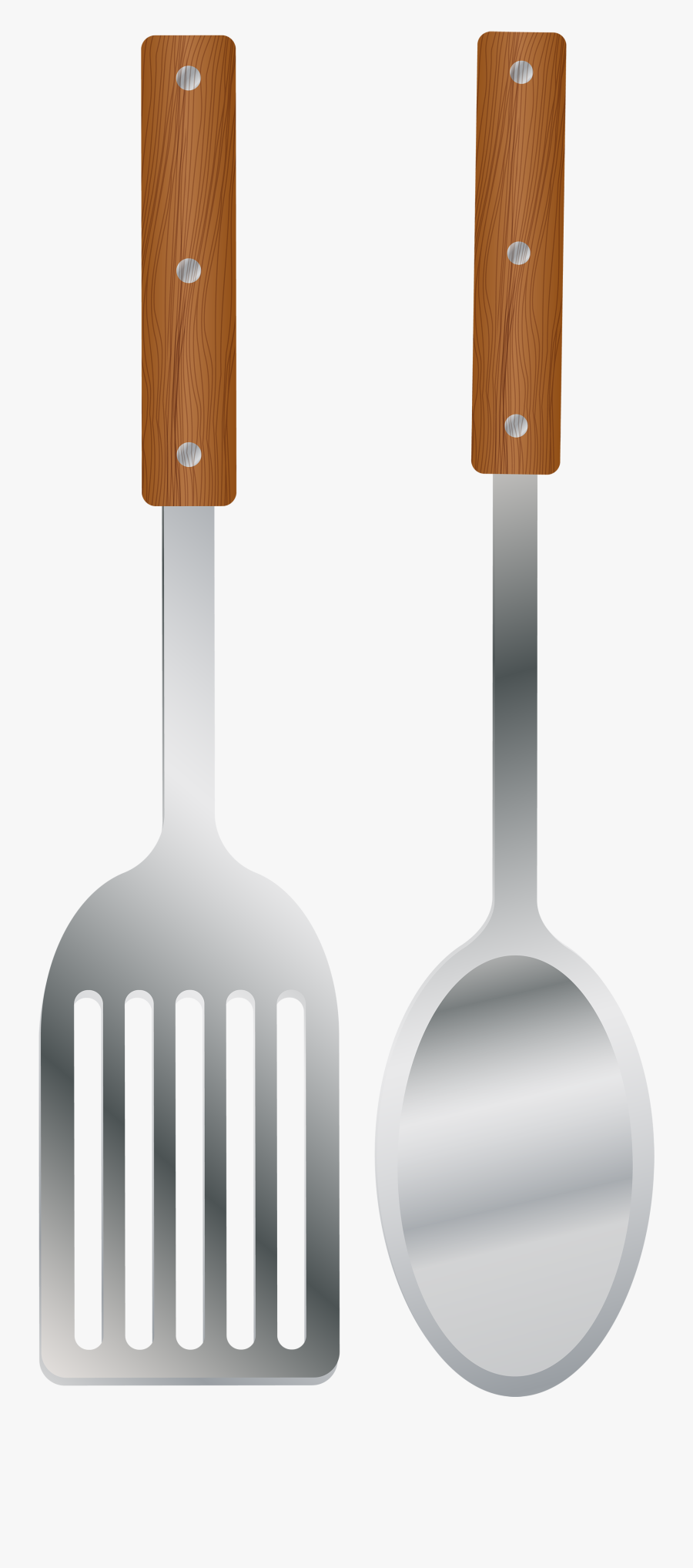 Kitchen Spoon And Spatula Png Clipart - Spatula, Transparent Clipart