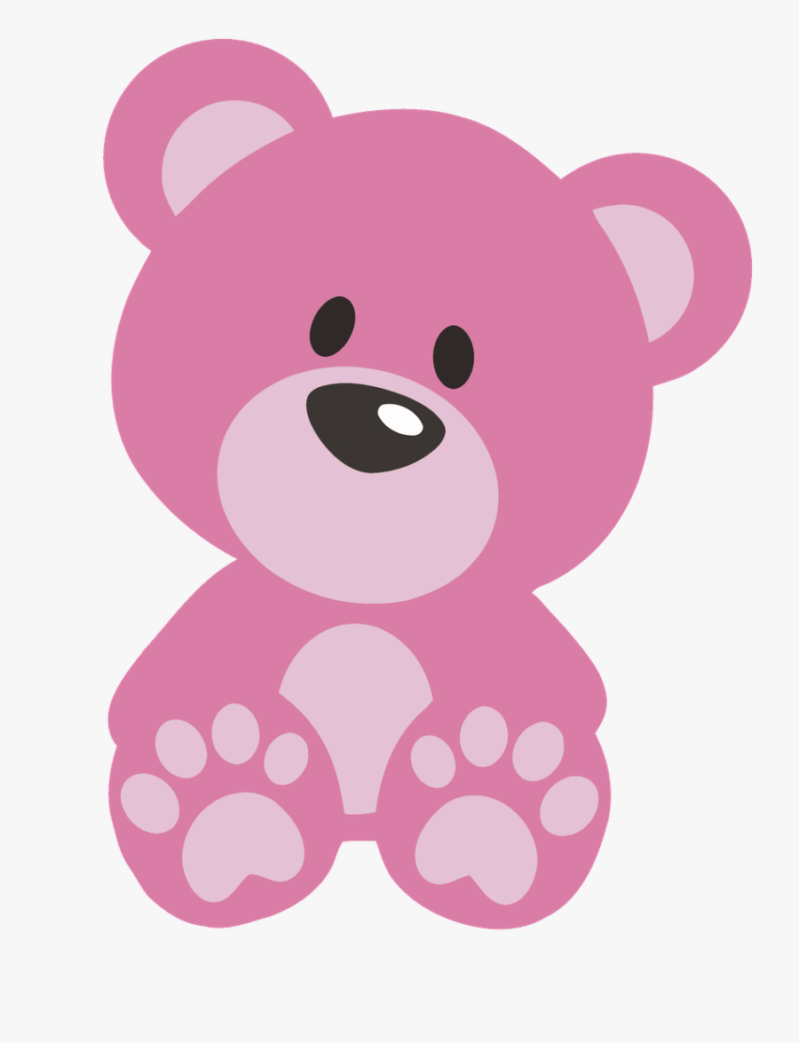Transparent Pink Teddy Bear Png - Teddy Bear Clipart Png, Transparent Clipart