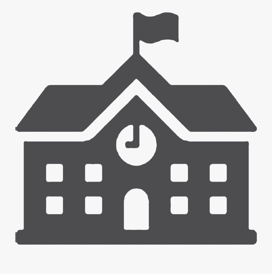 Clip Art Clip Art Free Techflourish - School Symbol On Map, Transparent Clipart