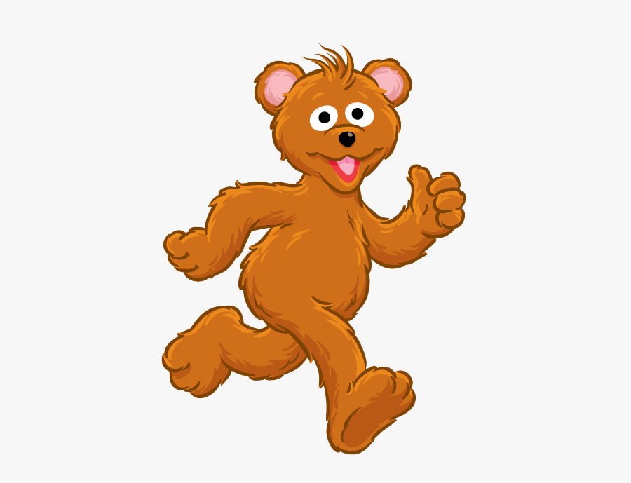 Clipart Bear Baby Bear - Sesame Street Characters Baby Bear, Transparent Clipart