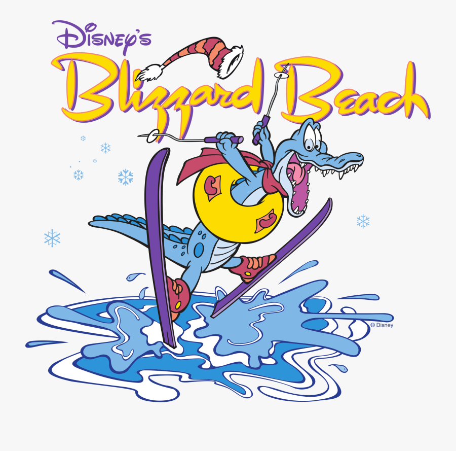 Disney"s Blizzard Beach - Disney Typhoon Lagoon Logo, Transparent Clipart