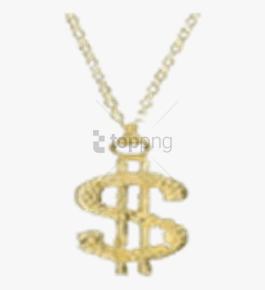 Image With Transparent Background - Rapper Gold Chain Transparent Background, Transparent Clipart